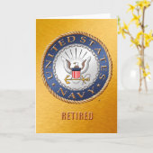 U.S. Navy Remüde Cards Karte (Gelbe Blume)