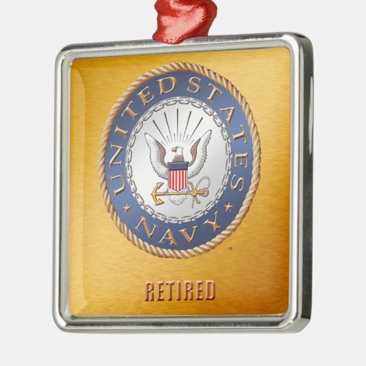 U.S. Navy Remüde Keramik Ornament (Links)