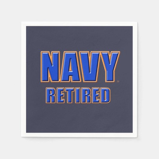 U.S. Navy Remüde Paper Napkin Serviette (Vorderseite)