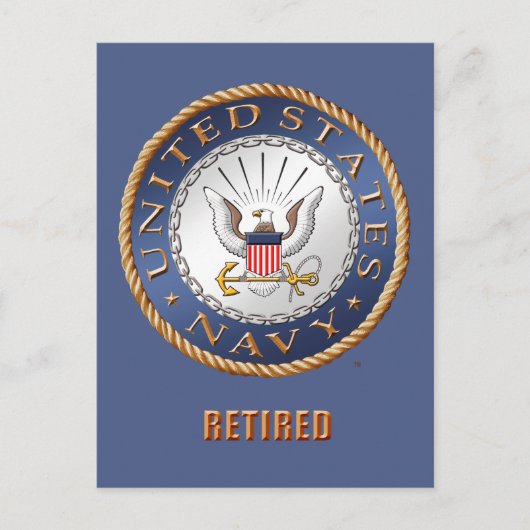U.S. Navy Remüde Postkarte (Vorderseite)