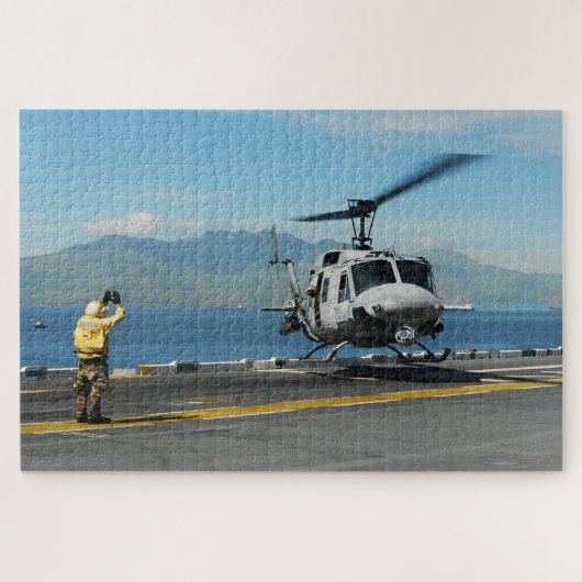 U.S. Navy UH-1N Huey Puzzle (Horizontal)