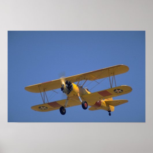 U.S. Navy Version, Stearman N3N3 Poster (Vorne)
