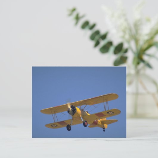 U.S. Navy Version, Stearman N3N3 Postkarte (Stehend Vorderseite)