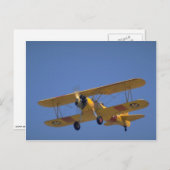 U.S. Navy Version, Stearman N3N3 Postkarte (Vorne/Hinten)