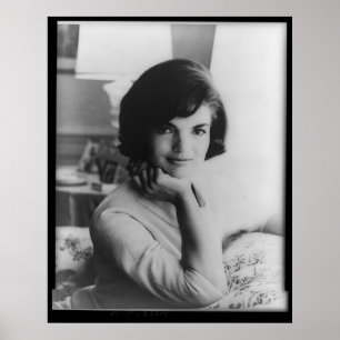 U.S. Porträt First Lady-Jacqueline Kennedy Poster