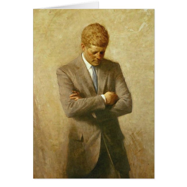 U.S. Präsident John F. Kennedy durch Aaron Shikler (Vorne)