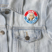 U.S. Präsidenten Campaign Button: #2 John Adams Button (Beispiel)