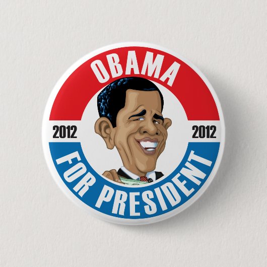 U.S. Präsidenten Campaign Button: #44 Obama Button (Vorderseite)