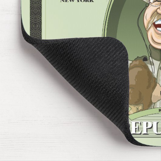 U.S. Präsidenten Mousepad: #26 Theodore Roosevelt Mousepad (Ecke)