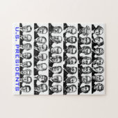 U.S. Präsidenten Puzzle (Horizontal)