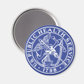 U.S. Public Health Service Magnet (Vorderseite/Rückseite)