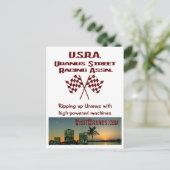 U.S.R.A. POSTKARTE (Stehend Vorderseite)