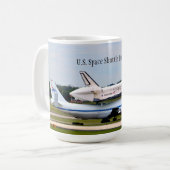 U.S. Raum-Shuttle-Entdeckungs-Kaffee-Tasse Kaffeetasse (Vorderseite Links)
