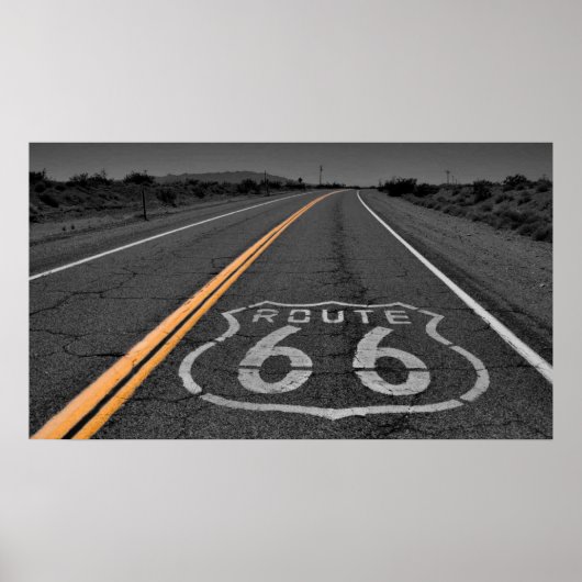 U.S. Route 66 Poster (Vorne)