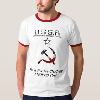 U.S.S.A, vereinigte sozialistische Staaten von T-Shirt
