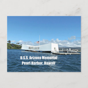 U.S.S. Arizona Gedenkstätte Postkarte