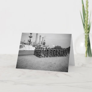 U.S.S. Brooklyn und Marine Corps-Gardekompanie: 18 Karte