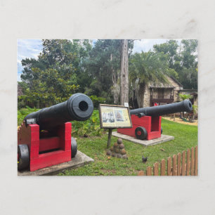 U.S.S. Constitution Kanonen Postkarte