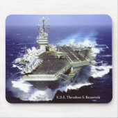U.S.S. Theodore Roosevelt Mousepad (Vorne)