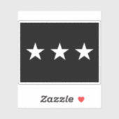 U.S. Space Force Brigadegeneral flag Aufkleber (Blatt)