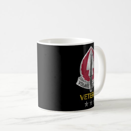 U.s Special Operations Aviation Command Veteran Ve Kaffeetasse (VorderseiteRechts)