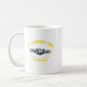 U.S. U. U. Forces Veterans Day Silent Service Kaffeetasse (Links)