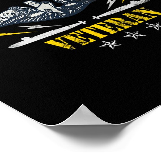 U.S. U. U. Forces Veterans Day Silent Service Poster (Ecke)