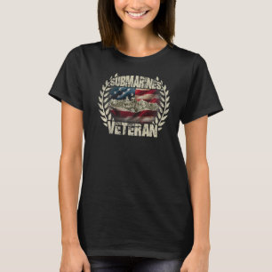 U S U U.S. Veteran Service Militär Patriotic T-Shirt