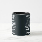 U.S. VETERAN Geschenk personalisiert Legend ist in Tasse (Zentrum)