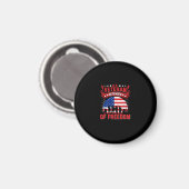 u.s. Veteran Verteidiger der Freiheit Magnet (Vorderseite/Rückseite)