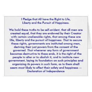 !!! U schaffen Unabhängigkeitserklärung