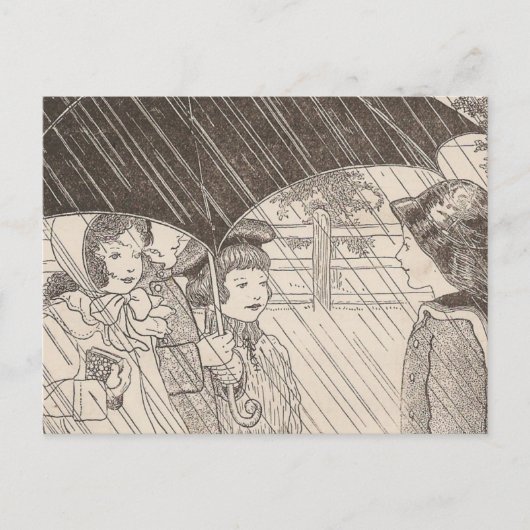 U steht für Umbrella Postkarte (Vorderseite)