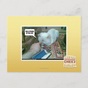 U stieß mir ins Gesicht! Postkarte