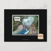 U stieß mir ins Gesicht! Postkarte (Vorderseite)