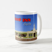 U-Tropfen-Gasthaus-Café-Kaffee-Tasse Kaffeetasse (VorderseiteRechts)