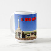 U-Tropfen-Gasthaus-Café-Kaffee-Tasse Kaffeetasse (Vorderseite Links)