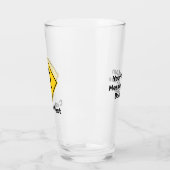 U-Turn-Sign Glas (Links)