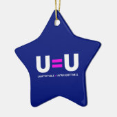U=U HIV Nicht nachweisbare Gleichheit unübertragba Keramik Ornament (Links)