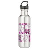 U und I Matter - ASL Empowerment Design Edelstahlflasche (Vorderseite)