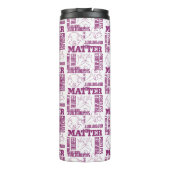 U und I Matter - ASL Empowerment Design Thermosbecher (Rückseite)
