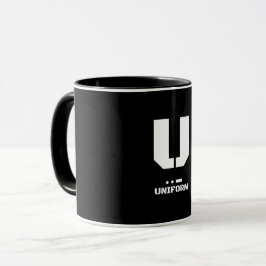 U(Uniform) NATO Phonetischer Alphabet & Morse Code Tasse