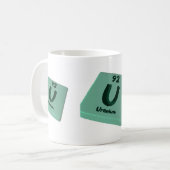 U-Uran Kaffeetasse (Vorderseite Links)