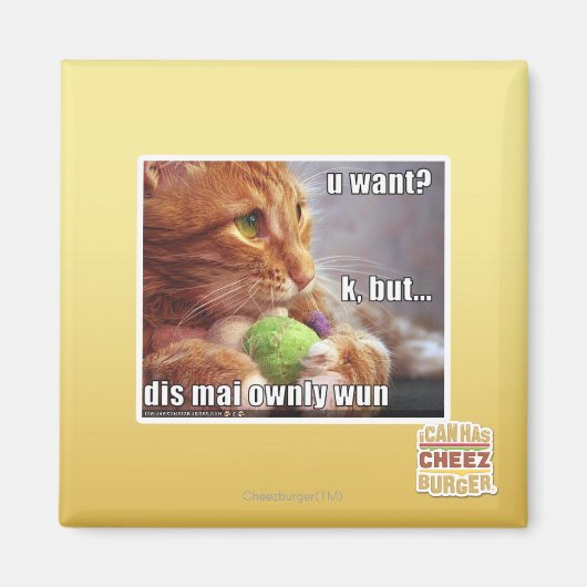 U wollte? magnet (Vorne)