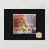 U wollte? postkarte (Vorderseite)