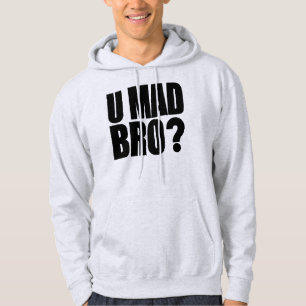 U wütendes Bro Hoodie