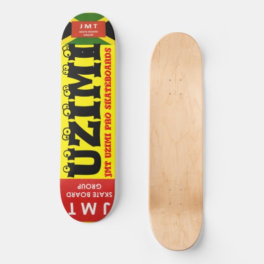 U ZI MI JMT 8 1/4" Skateboard Deck (Vorderseite)