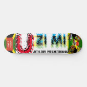 U. ZI MI OFFICAL JMT 8 1/4" Skateboard Deck (Horizontal)