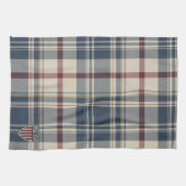 UA 250 American Plaid Shield Motif ID1301 Geschirrtuch (Horizontal)