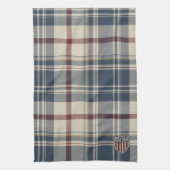 UA 250 American Plaid Shield Motif ID1301 Geschirrtuch (Vertikal)