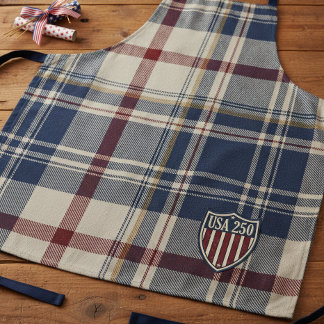 UA 250 American Plaid Shield Motif ID1301 Schürze